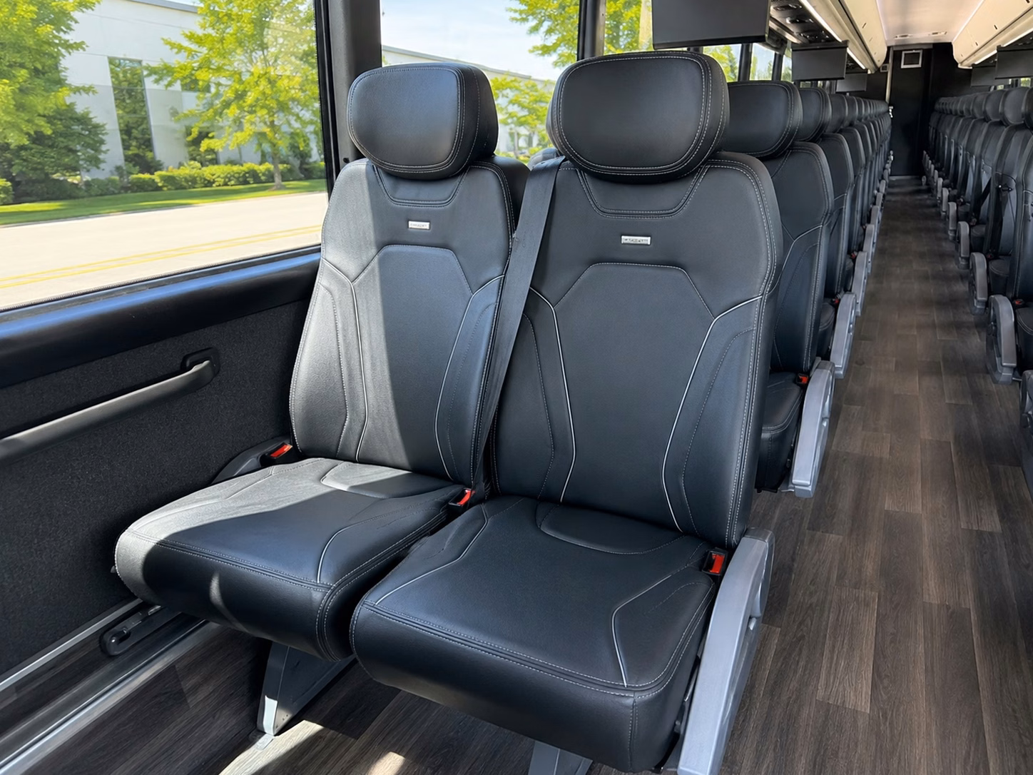 augusta charter bus rental inside