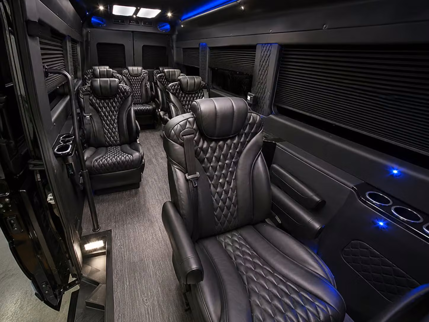 sprinter van with driver interior